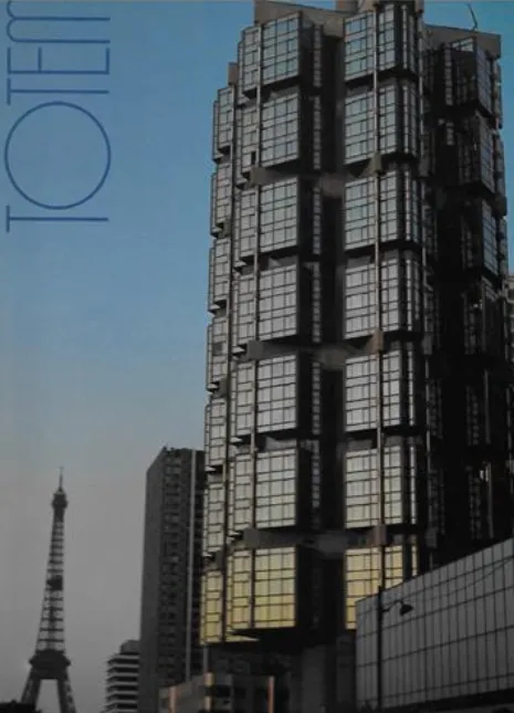 La Tour Totem livrée, vue depuis le quai de Grenelle avec la Tour Eiffel en arrière-plan, 207 logements